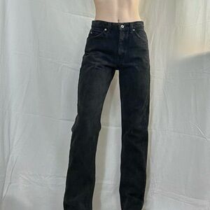 Vintage 90s Levi 505 Straight Black Jeans